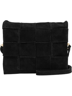 Mia Tomazzi Skórzana torebka "Empoli" w kolorze czarnym - 23 x 17 x 5 cm rozmiar: onesize