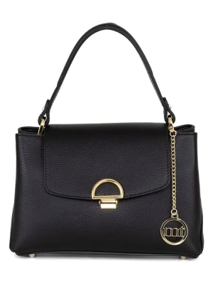 Mia Tomazzi Skórzana torebka "Ignegnoli" w kolorze czarnym - 25 x 19 x 9 cm rozmiar: onesize