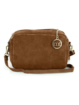 Mia Tomazzi Skórzana torebka "Vittadini" w kolorze brązowym - 23 x 16 x 11 cm rozmiar: onesize