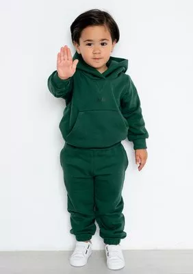 Miami - Dziecięca bluza z kapturem Deep Green