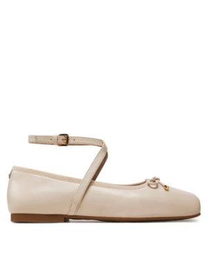 Michael Kors Baleriny Collette Leather Ballet Flat 40T4CTFP1L Beżowy