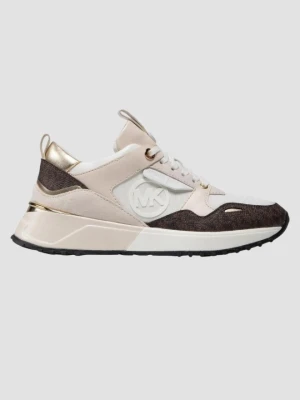 MICHAEL KORS Beżowe sneakersy Theo Trainer, Rozmiar 41