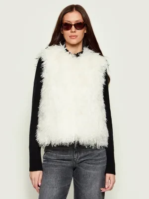 Michael Kors Bezrękawnik | Regular Fit | shearling