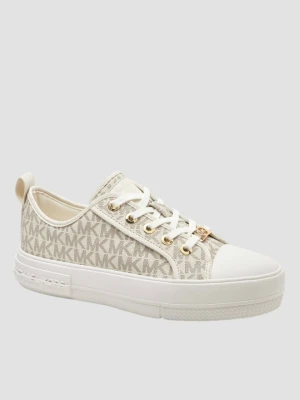 MICHAEL KORS Białe logowane trampki damskie, Rozmiar 41
