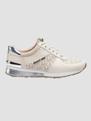 MICHAEL KORS Białe sneakersy Allie Wrap Trainer, Rozmiar 38,5