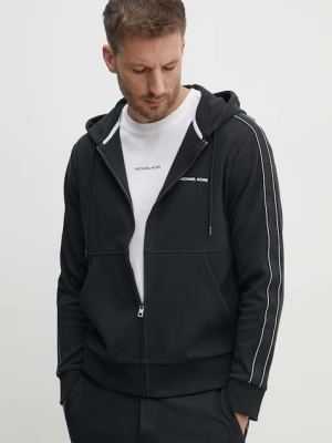Michael Kors bluza męska kolor czarny z kapturem z aplikacją CT4524K5MF