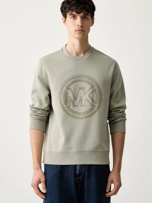 Michael Kors bluza męska z bawełną zielony