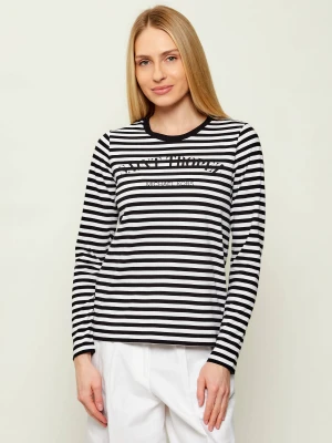 Michael Kors Bluzka ST. TROPEZ CLASSIC | Regular Fit czarny