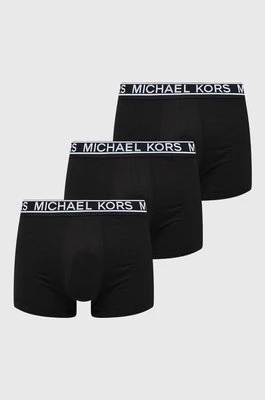 Michael Kors bokserki 3-pack męskie kolor czarny