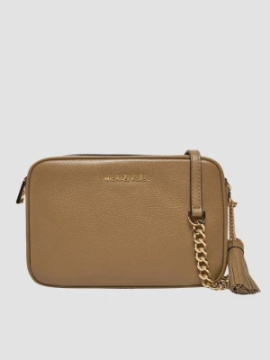 MICHAEL KORS Brązowa listonoszka skórzana