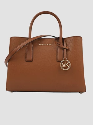 MICHAEL KORS Brązowa torebka SM Satchel