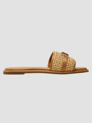 MICHAEL KORS Brązowe klapki Ember, Rozmiar 39,5