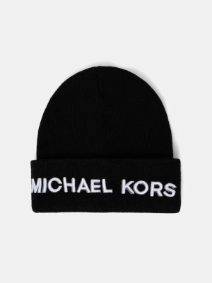 Michael Kors czapka kolor czarny MKMC542072