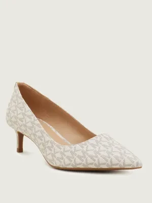 Michael Kors Czółenka ALINA FLEX KITTEN PUMP | z dodatkiem skóry