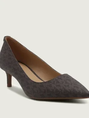 Michael Kors Czółenka ALINA FLEX KITTEN PUMP | z dodatkiem skóry