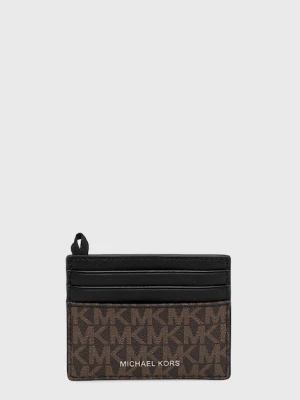 Michael Kors etui na karty 39F9LGYD2B męski kolor czarny