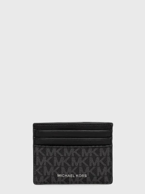 Michael Kors etui na karty 39F9LGYD2B męski kolor czarny