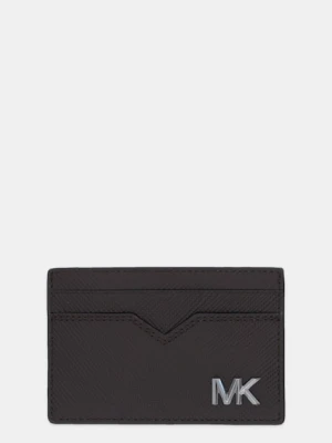 Michael Kors etui na karty skórzane kolor brązowy 39S5LEDD0L