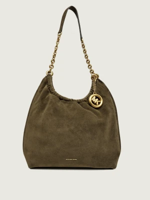 Michael Kors Hobo Lillie | zamsz oliwkowy