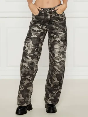 Michael Kors Jeansy CAMO | Loose fit