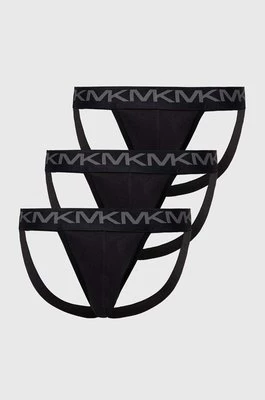 Michael Kors jockstrap 3-pack kolor czarny