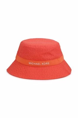 Michael Kors kapelusz dziecięcy kolor pomarańczowy