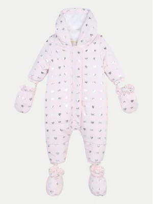MICHAEL KORS KIDS Kombinezon zimowy R30136 Różowy Regular Fit