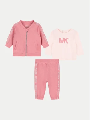 MICHAEL KORS KIDS Komplet dresowy R30130 Różowy Regular Fit