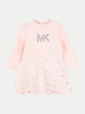 MICHAEL KORS KIDS Sukienka codzienna R30127 Różowy Regular Fit