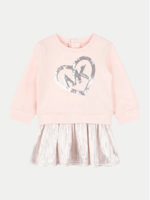 MICHAEL KORS KIDS Sukienka codzienna R30132 Różowy Regular Fit