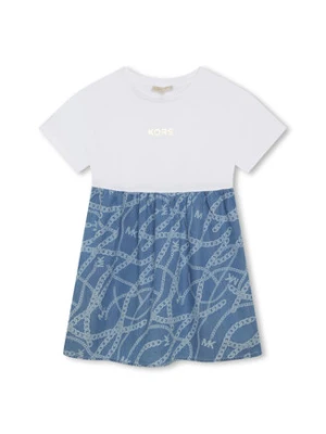 MICHAEL KORS KIDS Sukienka R12160 S Niebieski Regular Fit