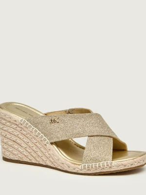 Michael Kors Klapki KENZIE złoty