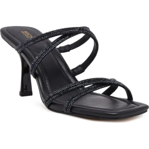 Michael Kors Klapki na szpilce CORRINE | z dodatkiem skóry