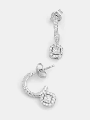 Michael Kors kolczyki damskie ze srebra z cyrkonią