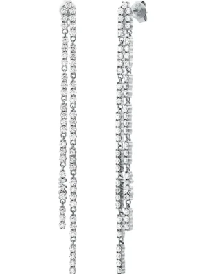 Michael Kors kolczyki srebrne