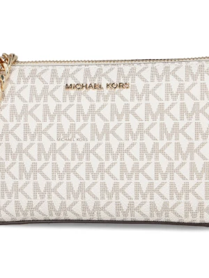 Michael Kors Kopertówka jet set beżowy