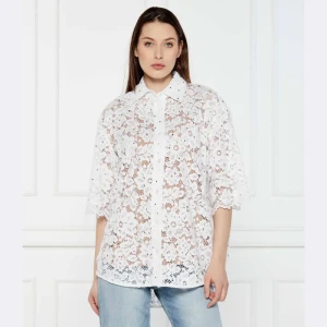Michael Kors Koronkowa koszula | Loose fit