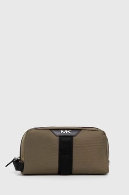 Michael Kors kosmetyczka kolor zielony 33T4LBNV1B