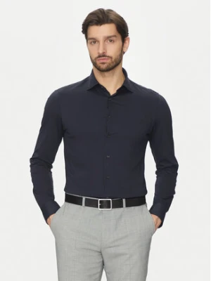 Michael Kors Koszula MD0MD91498 Granatowy Slim Fit