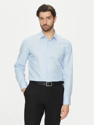 Michael Kors Koszula MK0DS01501 Niebieski Slim Fit