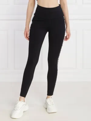 Michael Kors Legginsy SYNTH CONT SPA | Slim Fit