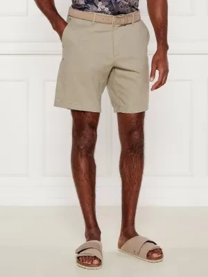 Michael Kors Lniane szorty | Regular Fit