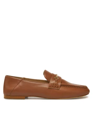 Michael Kors Lordsy Lena Loafer 40R5LEFP1L Brązowy