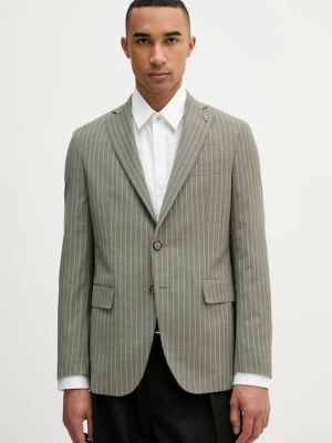 Michael Kors marynarka jednorzędowa męska z dodatkiem wełny