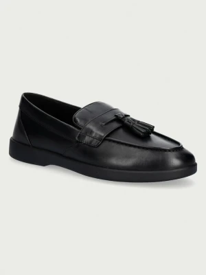 Michael Kors mokasyny męskie skórzane Wesley Tassel Slip On czarny