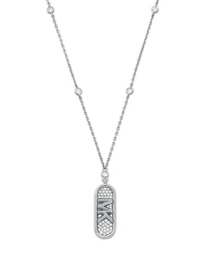 Michael Kors naszyjnik srebrny