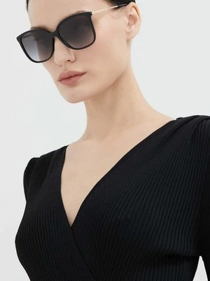 Zdjęcie produktu Michael Kors okulary przeciwsłoneczne AVELLINO damskie kolor czarny 0MK2169