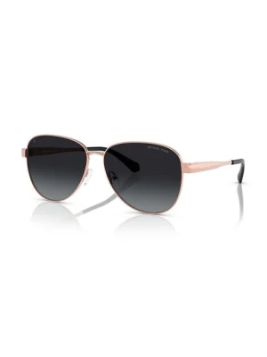 Michael Kors okulary przeciwsłoneczne damskie kolor czarny 0MK1160