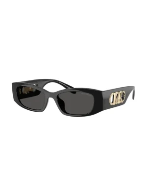 Michael Kors okulary przeciwsłoneczne damskie kolor czarny 0MK2243U