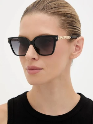Michael Kors okulary przeciwsłoneczne damskie kolor czarny 0MK2263U